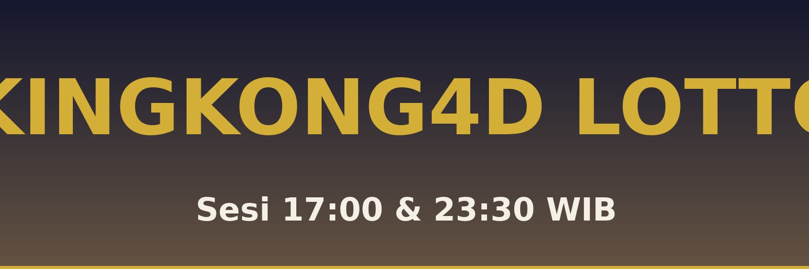 Kingkong4D Lotto Pasaribu Tobing